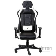 Крісло для геймерів 1stPlayer FK2 Black White