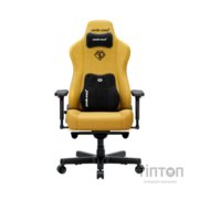Крісло ігрове Anda Seat Kaiser 3E Fabric XL Bright Yellow (AD23YC-XL-09-Y-CF-Y01)