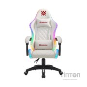Крісло ігрове Defender Energy RGB White (64557)