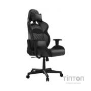 Крісло ігрове Gamdias Zelus E1 Gaming Chair Black (4712960133686)