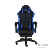 Крісло ігрове GT Racer X-2339 Black/Blue (X-2339 Fabric Black/Blue)