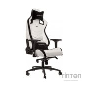 Крісло ігрове Noblechairs Epic White/Black (NBL-PU-WHT-001)