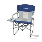 Крісло складане KingCamp ASH Navy/Beige (KC3824_NAVY/MEDIUMGREY)