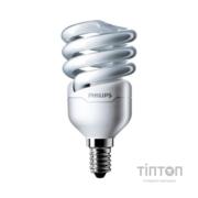 Лампа енергозберігаюча Philips E14 12W 220-240V WW 1CT/12 TornadoT2 8y