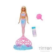 Лялька Barbie Русалонька Фантастичний світ Бульбашкове шоу (JLW56)