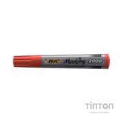 Маркер Bic перманентний, червоний (bc8209133)