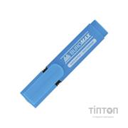 Маркер Buromax highlighter pen "JOBMAX", chisel tip, blue (BM.8901-02)