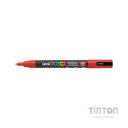 Маркер UNI Posca, 0.9-1.3мм, Червоний (PC-3M.Red)