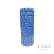 Масажний ролик Ecofit MDF001 33 х 14 см Синій/білий (К00026956)