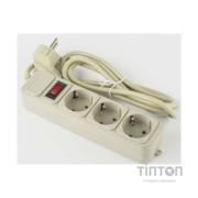 Мережевий фільтр Logan SFG3-1.8 1.8/3 сірий