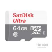 MicroSD Sandisk 64GB Ultra C10 80MB/s SD adapter