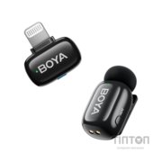Мікрофон Boya mini-16 Lightning Black (mini-16)