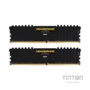 Модуль пам'яті для комп'ютера DDR4 16GB (2x8GB) 2666 MHz Vengeance LPX Black Corsair (CMK16GX4M2A2666C16)