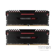 Модуль пам'яті для комп'ютера DDR4 16GB (2x8GB) 3000 MHz Vengeance LED Red Corsair (CMU16GX4M2C3000C15R)