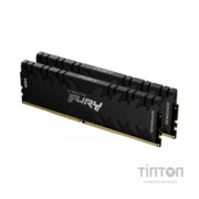 Модуль пам'яті для комп'ютера DDR4 16GB (2x8GB) 3200 MHz Renegade Black Kingston Fury (ex.HyperX) (KF432C16RBK2/16)