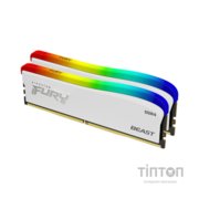 Модуль пам'яті для комп'ютера DDR4 32GB (2x16GB) 3200 MHz Beast RGB Special Edition Kingston Fury (ex.HyperX) (KF432C16BWAK2/32)