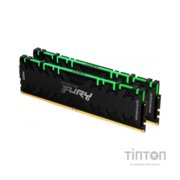 Модуль пам'яті для комп'ютера DDR4 64GB (2x32GB) 3200 MHz FURYRenegadeRGB Kingston Fury (ex.HyperX) (KF432C16RBAK2/64)