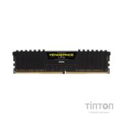Модуль пам'яті для комп'ютера DDR4 8GB 2400 MHz Vengeance LPX Black Corsair (CMK8GX4M1A2400C16)