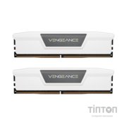 Модуль пам'яті для комп'ютера DDR5 32GB (2x16GB) 5600 MHz Vengeance White Corsair (CMK32GX5M2B5600C40W)
