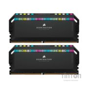 Модуль пам'яті для комп'ютера DDR5 32GB (2x16GB) 6000 MHz Dominator Platinum RGB Black Corsair (CMT32GX5M2B6000C30)