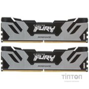 Модуль пам'яті для комп'ютера DDR5 32GB (2x16GB) 6000 MHz FURY Renegade Silver Kingston Fury (ex.HyperX) (KF560C32RSK2-32)