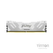 Модуль пам'яті для комп'ютера DDR5 32GB 6000 MHz Renegade White Kingston Fury (ex.HyperX) (KF560C32RW-32)
