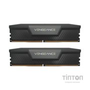 Модуль пам'яті для комп'ютера DDR5 96GB (2x48GB) 5200 MHz Vengeance Black Corsair (CMK96GX5M2B5200C38)