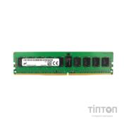 Модуль пам'яті для сервера DDR4 8GB ECC RDIMM 2933MHz 1Rx8 1.2V CL21 Micron (MTA9ASF1G72PZ-2G9E1)