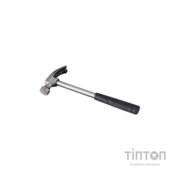 Молоток Voltronic з гвоздодером 190 мм, кований, гумова ручка, Black (FM-MM+G/190-B)