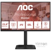 Монiтор 23.8" AOC 24E4U Black
