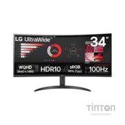 Монітор LG 34WR50QK-B