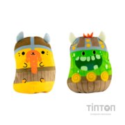 М'яка іграшка Cats vs Pickles 2 в 1 – Котик та огірок Вікінги (CVP2200-1)