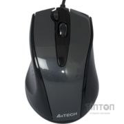 Миша A4Tech N-500F-1 Glossy Grey V-Track