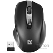 Миша Defender Prime MB-053 Wireless BLACK (52053) 
