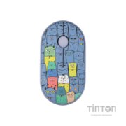 Мишка 2E MF300 PETSCATS Silent Wireless/Bluetooth Blue (2E-MF300WPETSBL)
