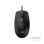 Мишка AOC MS100B USB Black (MS100B/LA)