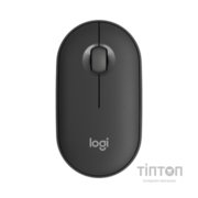 Мишка Logitech Pebble M350s Wireless Graphite (910-007015)