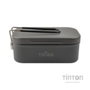 Миска туристична Tribe Lunch Box Alu T-FG-0016-grey, , шт (T-FG-0016-grey)