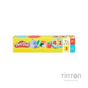 Набір для творчості Hasbro Play-Doh маса для ліплення Повернення до школи 5 баночок (G1860)
