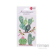 Набір для творчості Santi Trendy Cactus аплікація зі страз самоклеючих 9.5х15 см (742536)