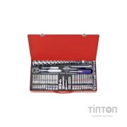 Набір інструментів KING TONY 91 шт. 1/4" та 3/8" (5092CR)