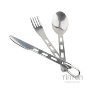 Набір туристичного посуду Tribe Hiker Set сталевий (T-FC-0020-metal)