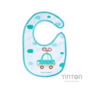 Нагрудничок Canpol babies бавовняний Іграшки блакитний (15/109)