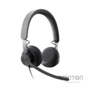 Навушники Logitech Zone Wired USB UC Graphite (981-000875)