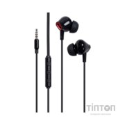 Навушники Vention Echo Lite 3.5mm In-Ear Wired Black (GBABAV)
