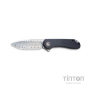 Ніж Civivi Elementum, Damascus, Carbon Fiber/G10 (C907DS)
