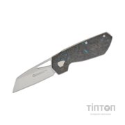 Ніж Maserin W2, M390, fat carbon, синій (371/B)