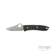 Ніж Spyderco SpyOpera Carbon Fiber Damasteel Thor (C255CFPD)