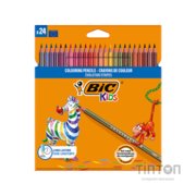 Олівці кольорові Bic Evolution Stripes 24 кольори (bc502447)