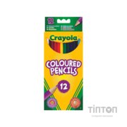 Олівці кольорові Crayola 12 шт (256245.024)